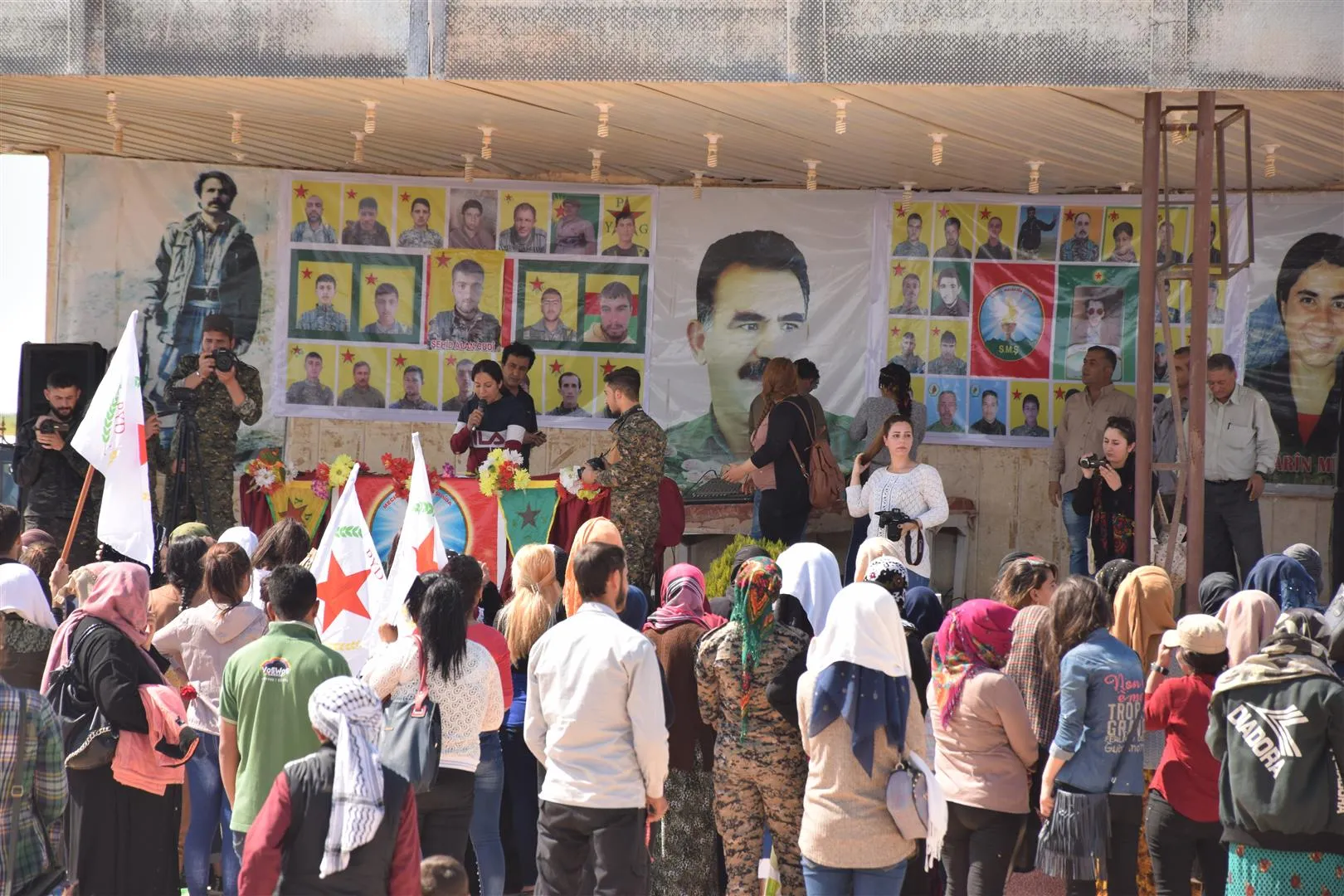 Al-Hasaka people commemorated April's Martyrs