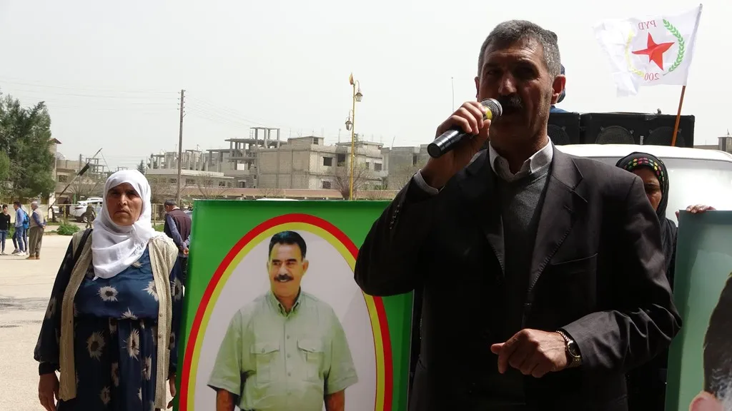 Dêrik people condemned isolation imposed on Ocalan, renewed their solidarity with hunger strikers