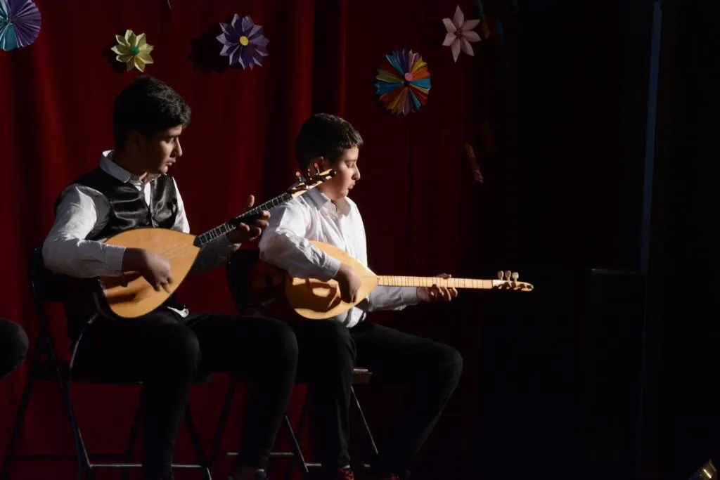They presented their artistic, cultural performances in their folkloric costumes