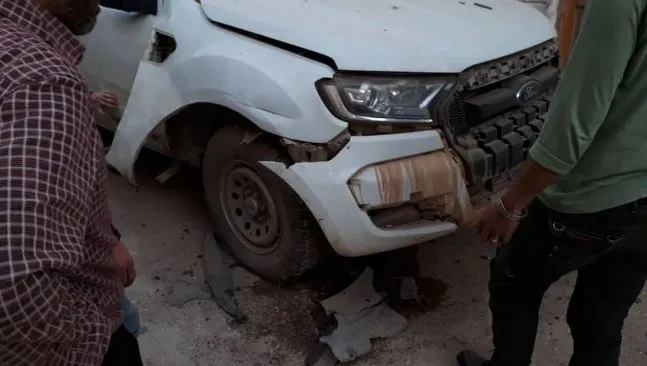 Turkey-backed mercenaries' car explosion in al-Bab
