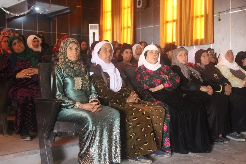 Kobani women commemorate mother Aweish