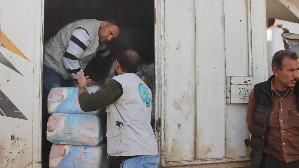Rojava Org for Relief and Development provides assistance to whoever affected by floods