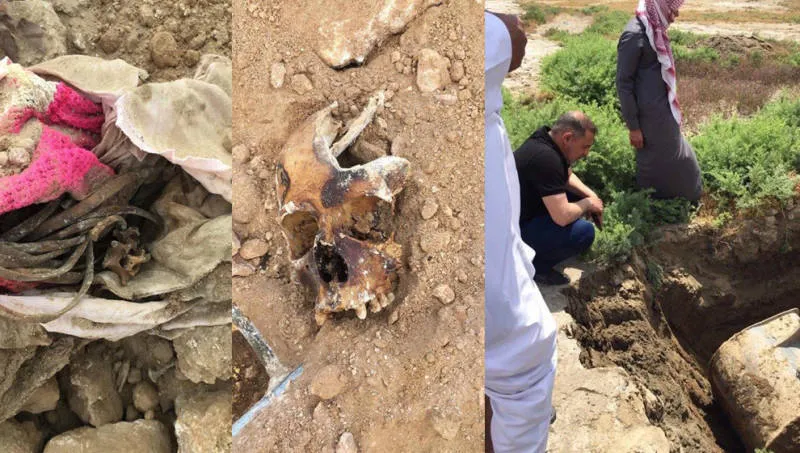 Mass grave of Kurdish victims eliminated by Saddam Hussein regime found