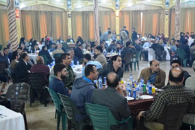 On occasion of victory, war wounded honor health staff in North, East of Syria
