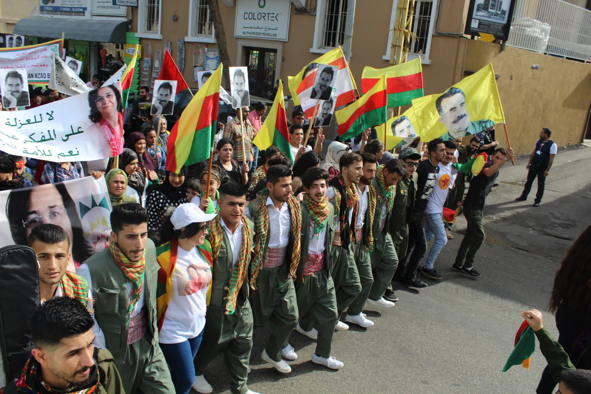 Kurdish Community in Lebanon congratulated Labor Day
