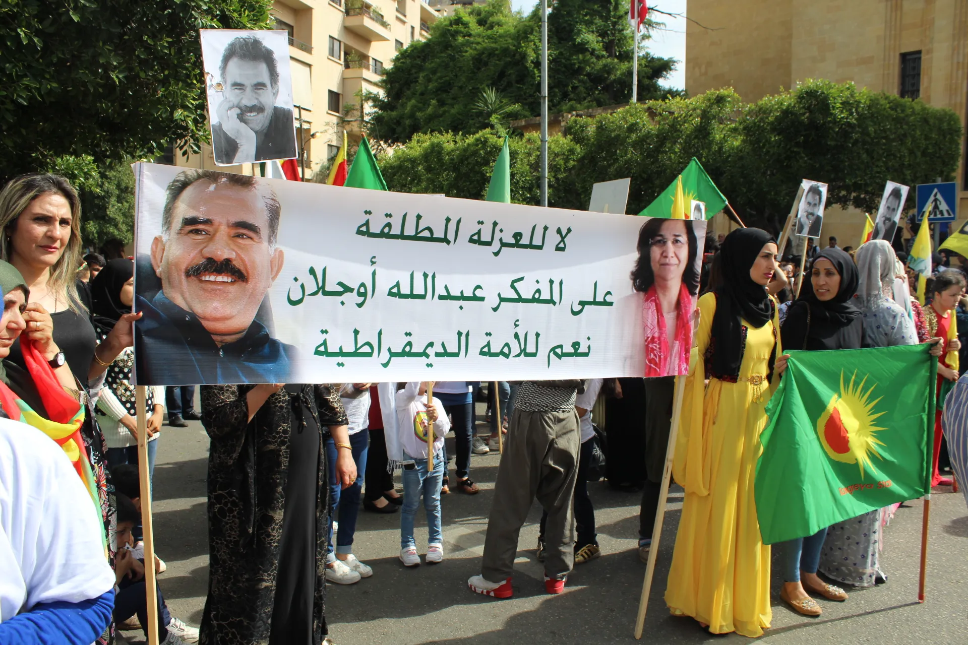 Kurdish Community in Lebanon congratulated Labor Day