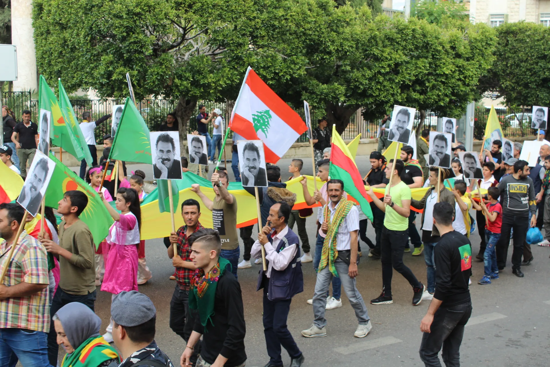 Kurdish Community in Lebanon congratulated Labor Day