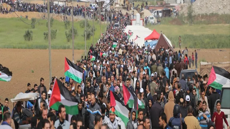 Gaza prepares for a new march
