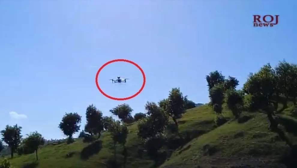 Turkish reconnaissance plane warned civilians in Beradost