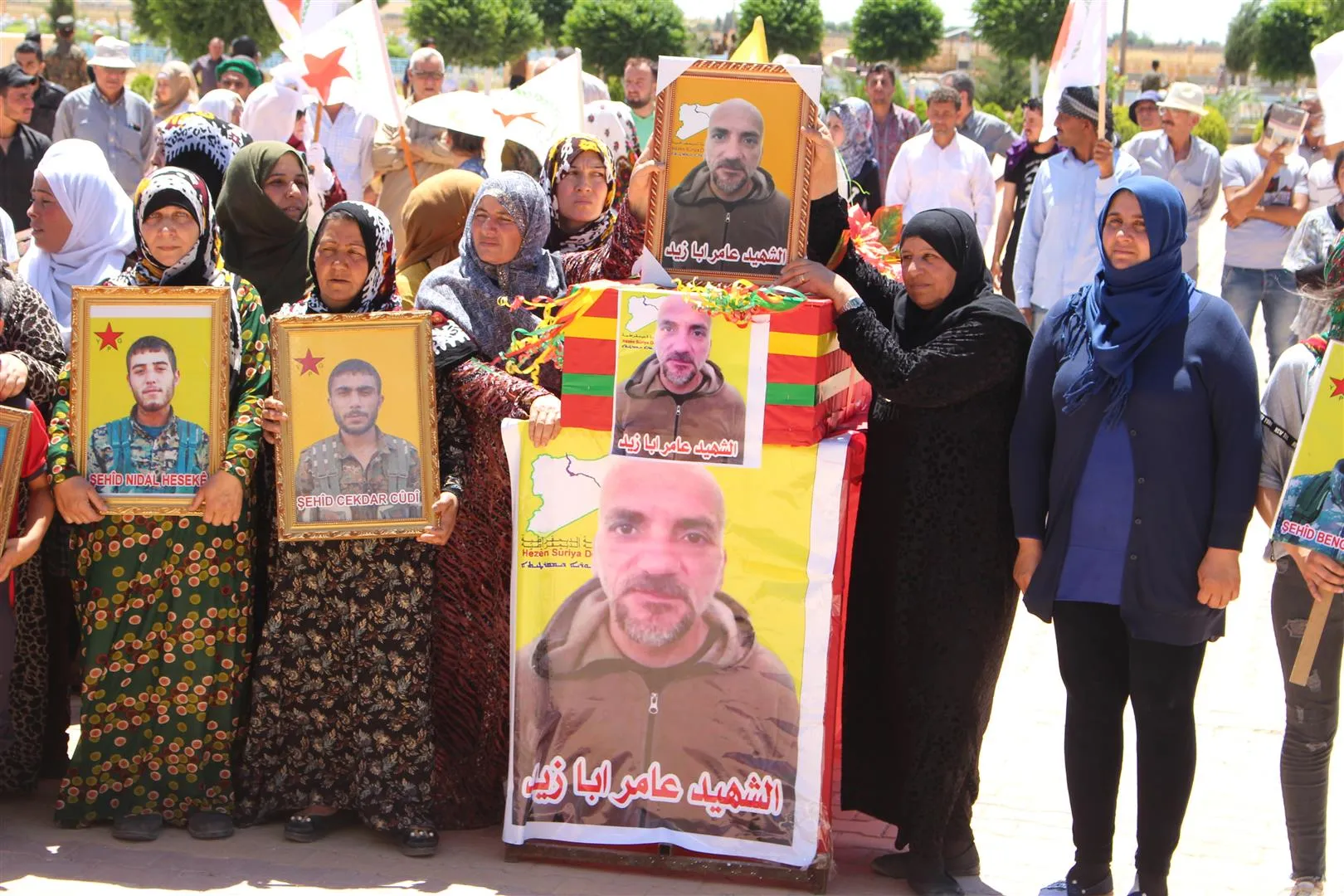 Son of Daraa bid farewell in al-Hasakah