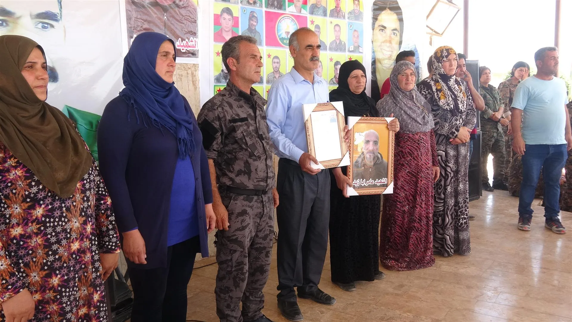 Son of Daraa bid farewell in al-Hasakah