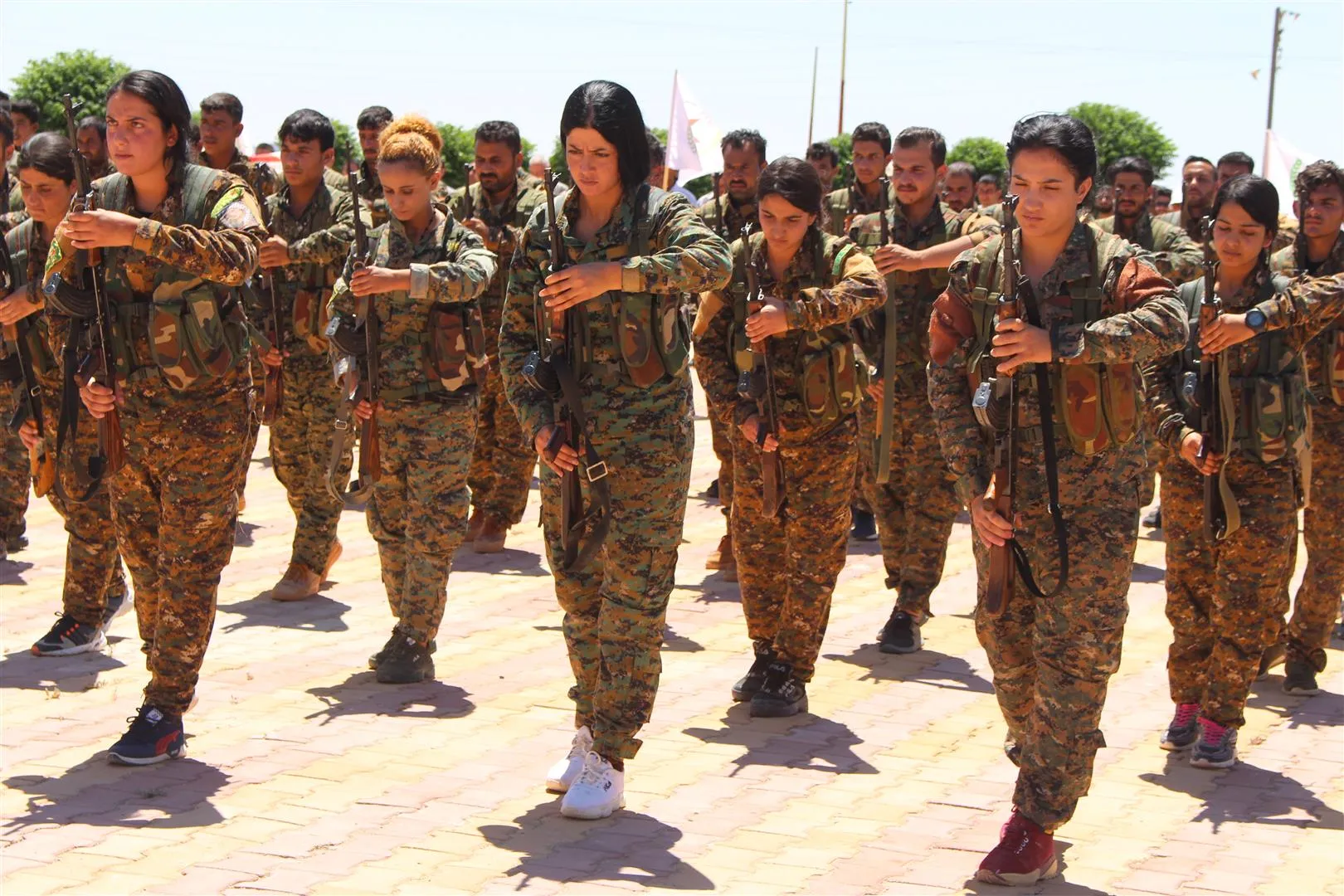Son of Daraa bid farewell in al-Hasakah