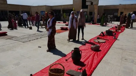 Exhibition of the ancient Kurdish heritage in ​​Darbasiya