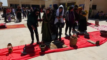 Exhibition of the ancient Kurdish heritage in ​​Darbasiya