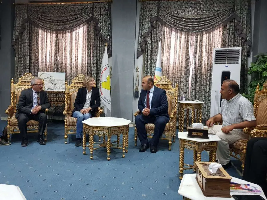 A French delegation visits Kobani, discusses status quo in region  