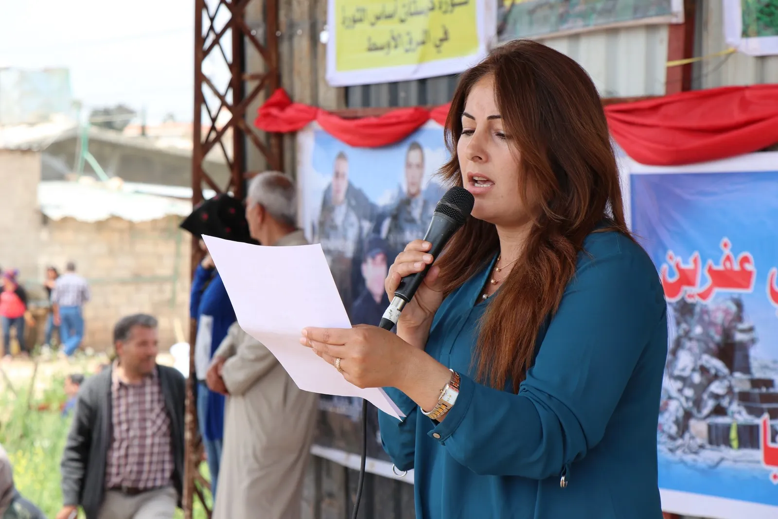 People of Afrin demonstrated, insisted on raising pace of struggle