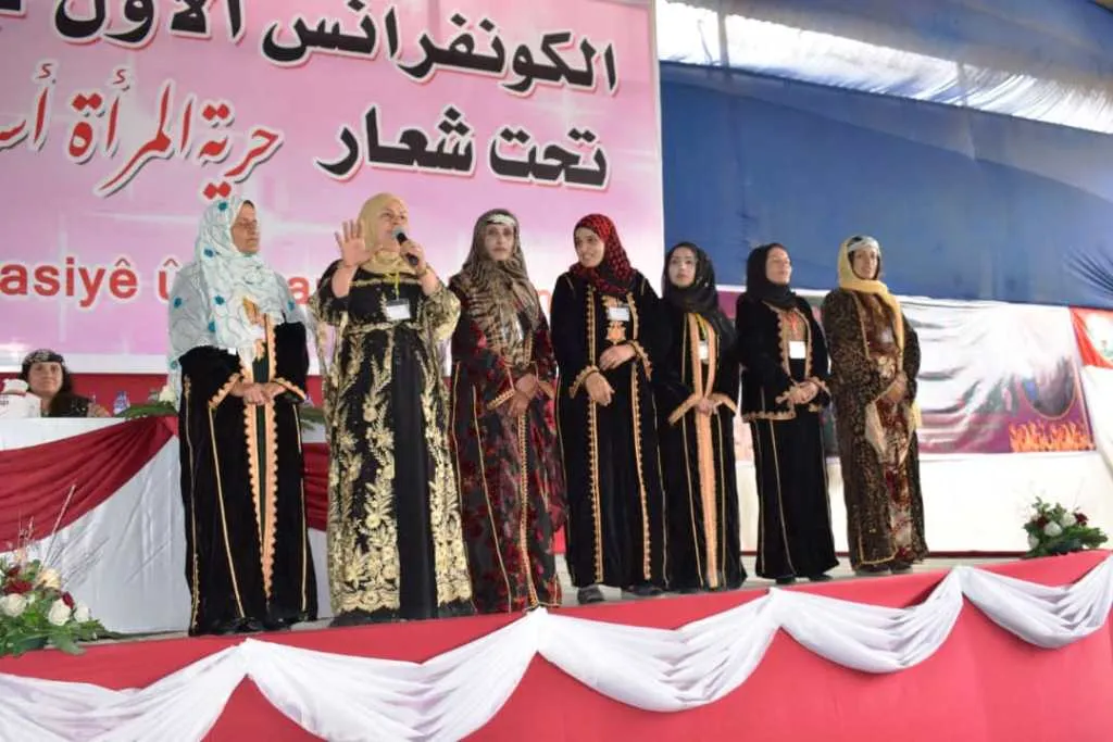 Women's 1st conference in al-Raqqa concludes: 7 administrators elected, number of resolutions