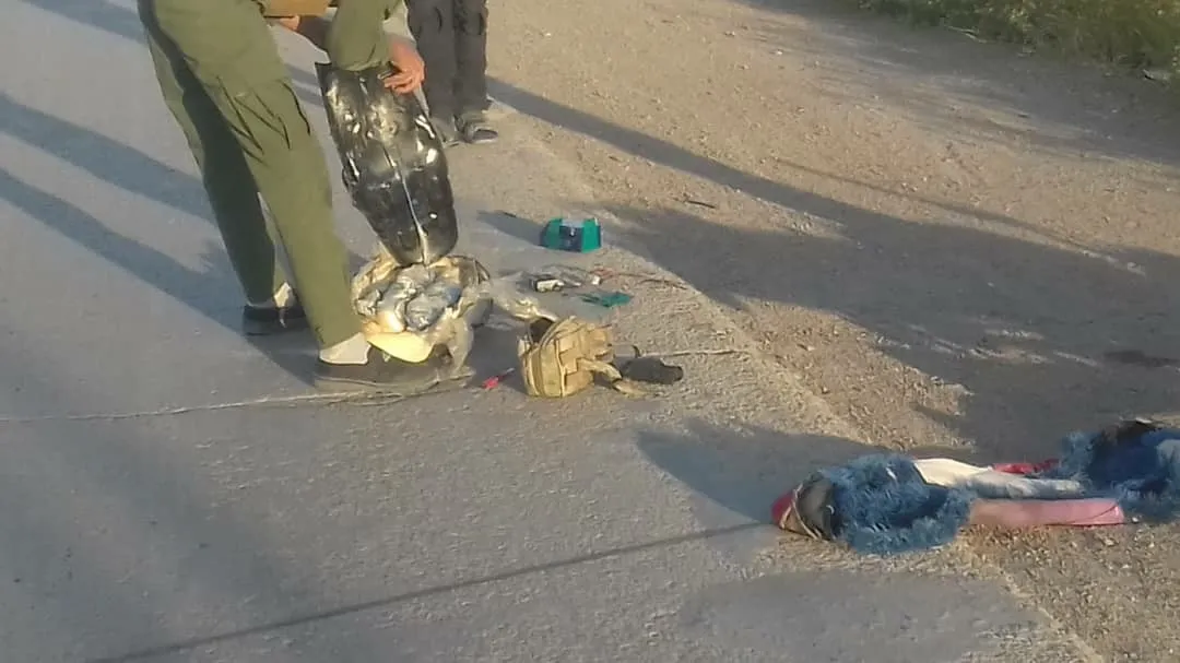 ISF control and dismantle a bomb-laden motorcycle in Deir Ez-Zor