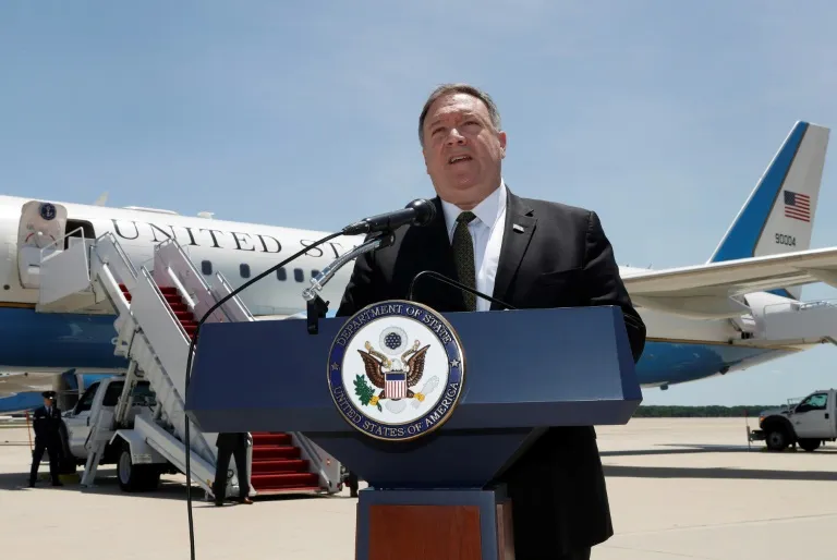 Pompeo arrives in Saudi Arabia to discuss tension with Iran