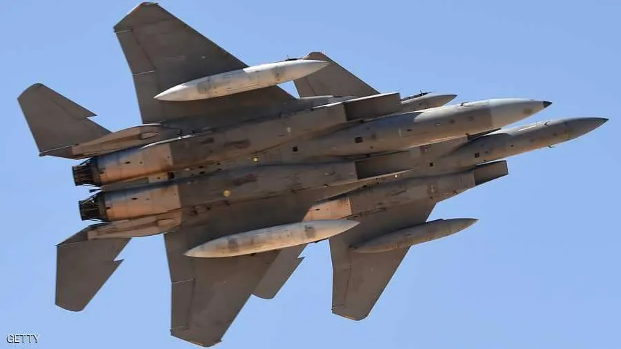 Arab Coalition targets military sites in Sanaa