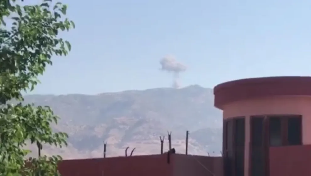 Turkish army warplanes bombed villages in south Kurdistan
