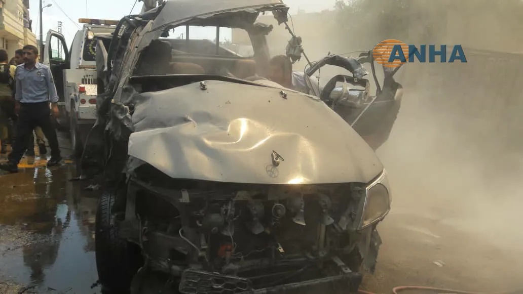 Explosion in Qamishlo city by booby-trapped vehicle