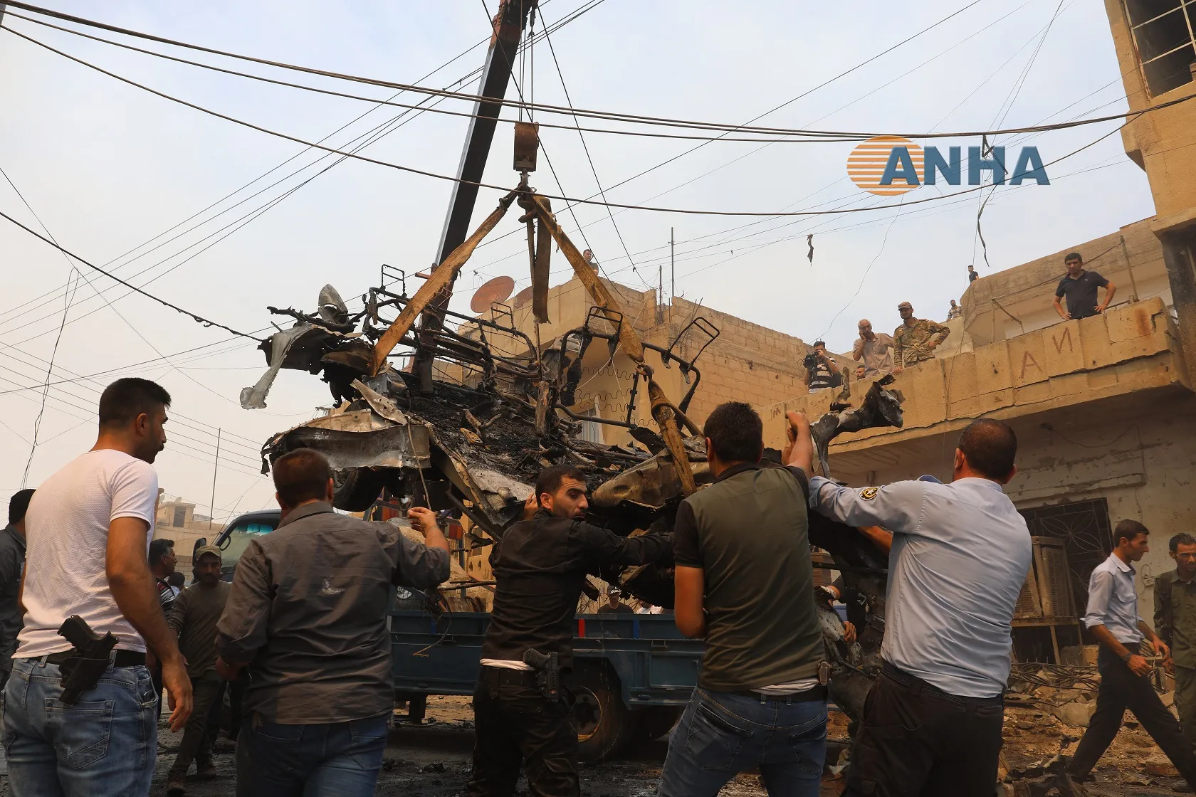Explosion in Qamishlo city by booby-trapped vehicle