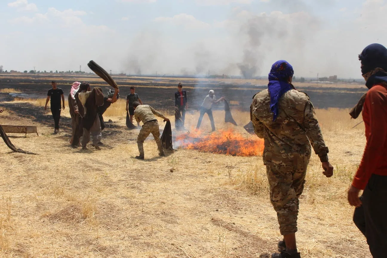 Fires extinguished in two villages, work is continuing to extinguish two other villages