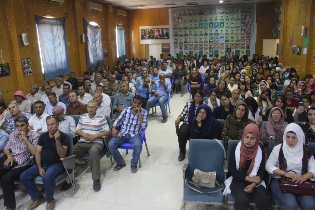Al-Darbasiya people commemorated martyr Zilan
