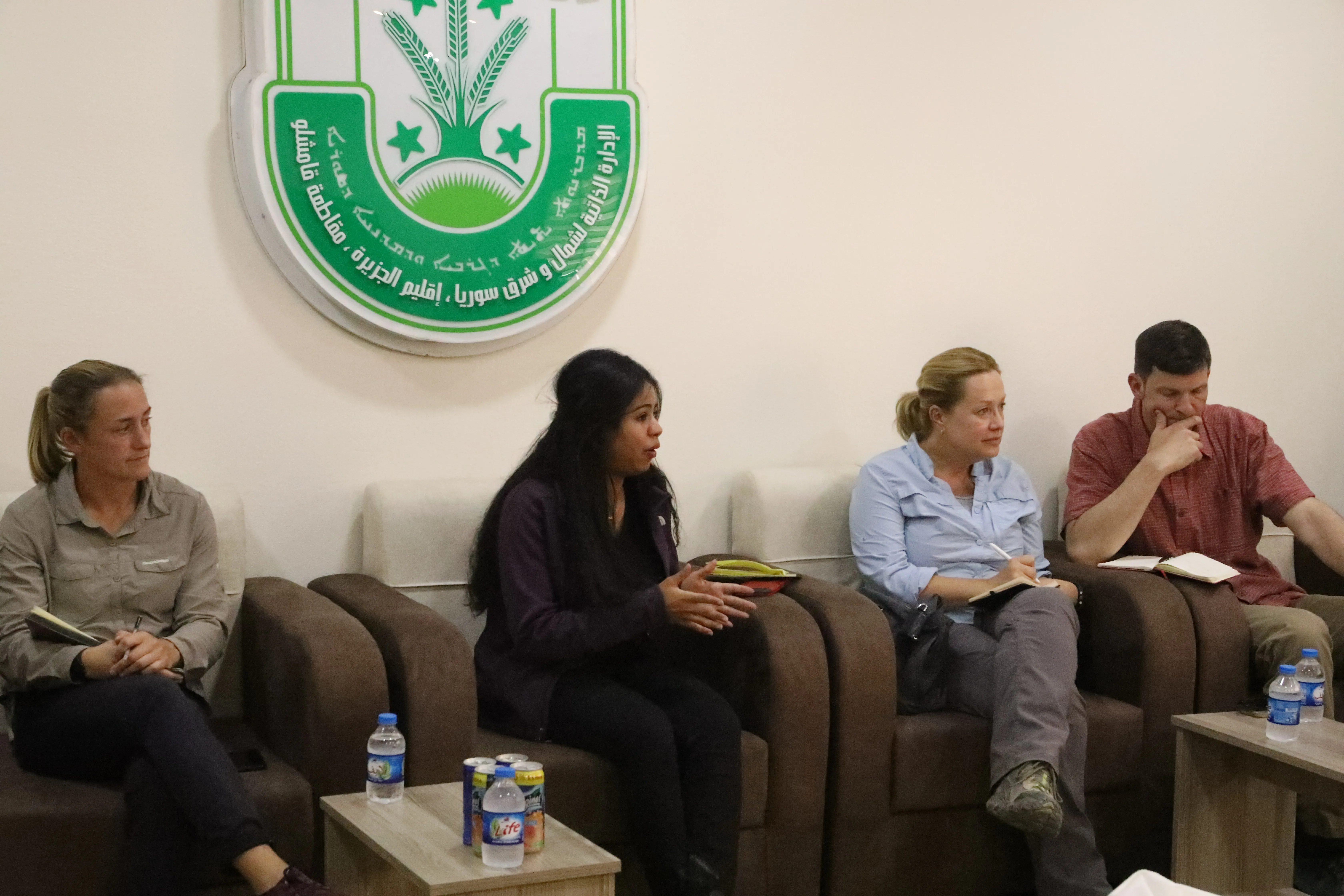 International Coalition meets with Qamishlo Council