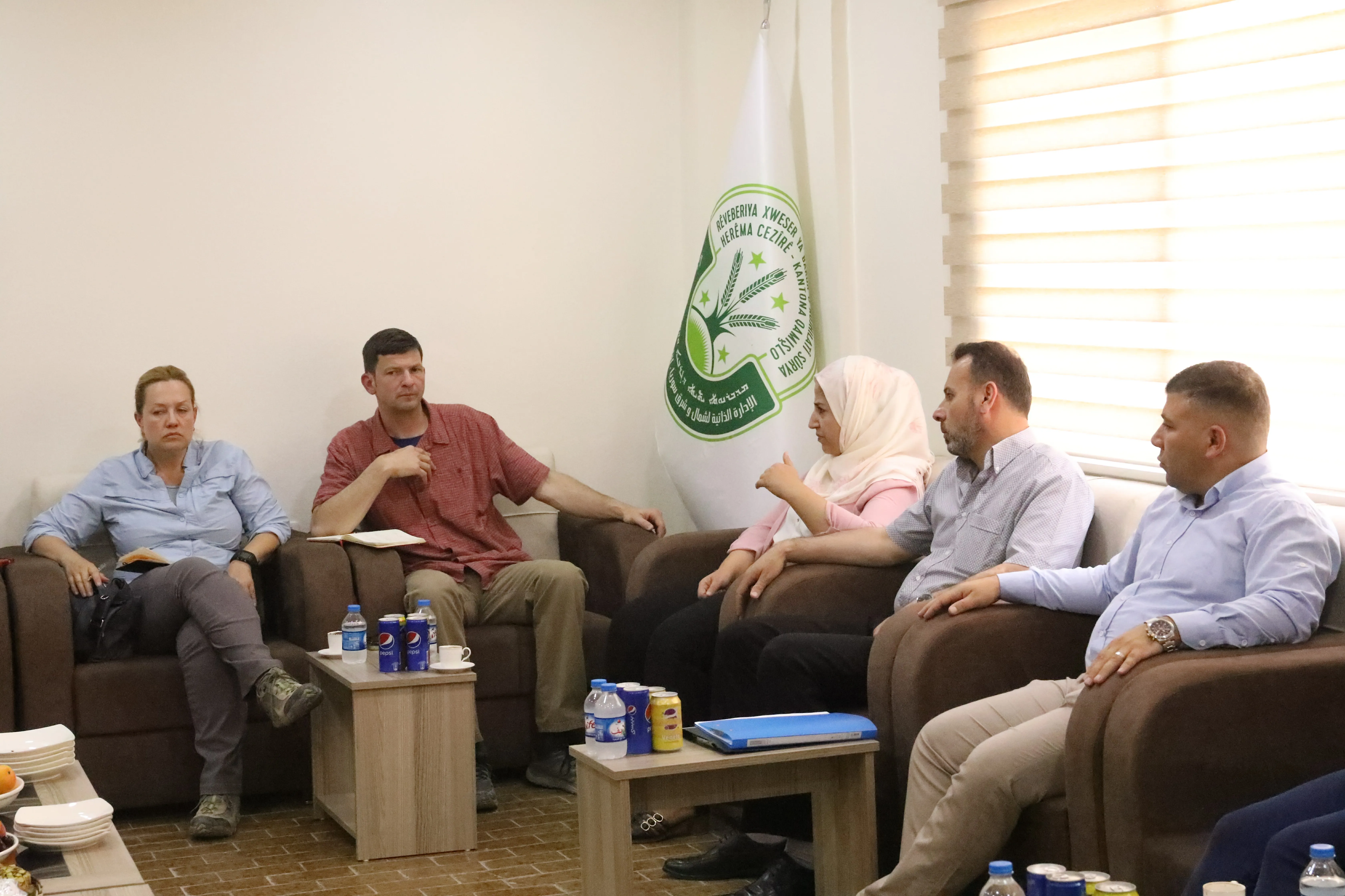 International Coalition meets with Qamishlo Council