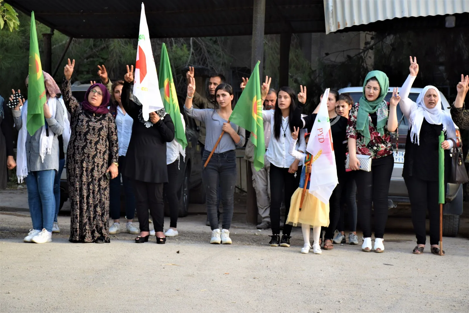 Demo in al-Hasakah condemned Turkish attacks on Başûr