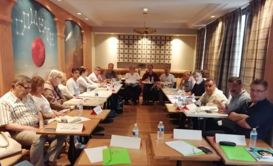 MSD discussing holing" General National Conference of opposition forces" in Paris