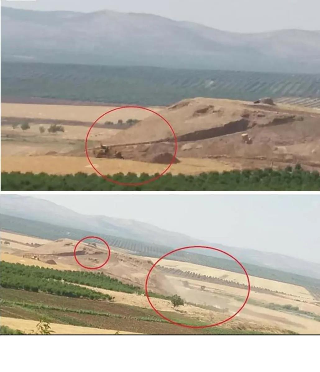 Did there remain monuments in Afrin that were not stolen by Turkey?