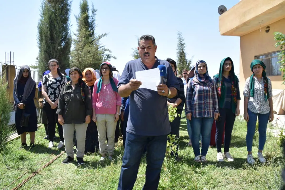 Zerkan people condemned Turkish attacks