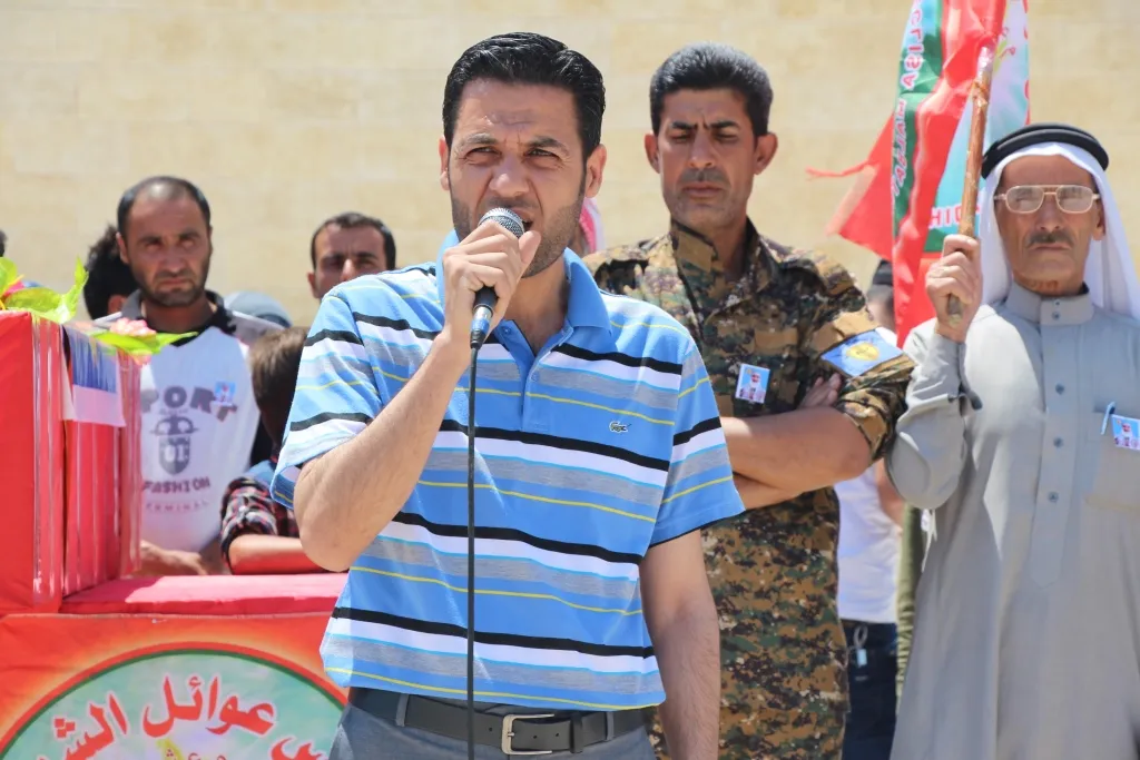 Manbij bid farewell a fighter in MMC