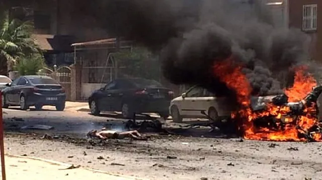 Explosion south of Turkey