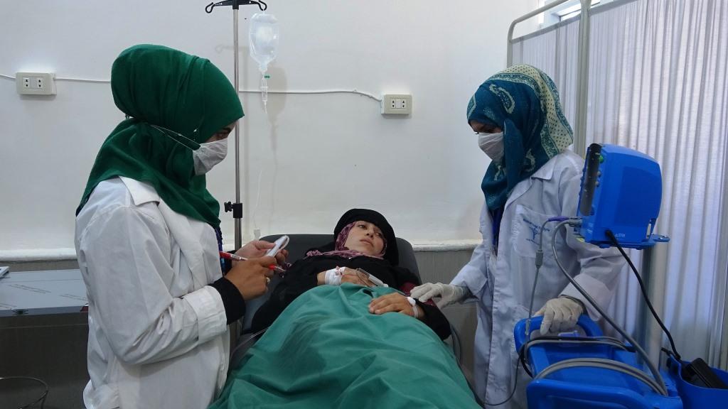 Work on developing health awareness in al-Raqqa