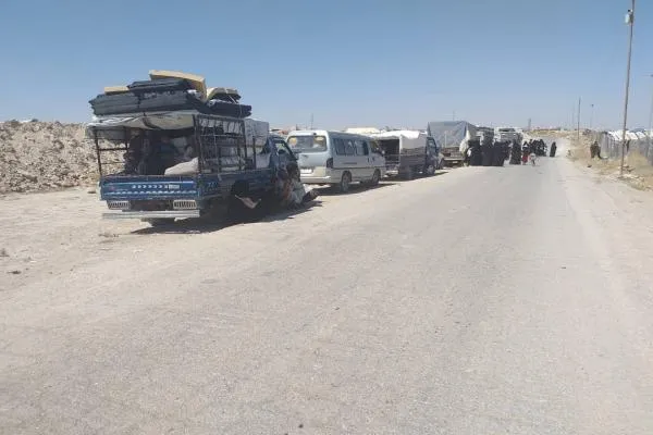 After Deir ez-Zor, the displaced from Manbij in al-Hol camp return to their homes