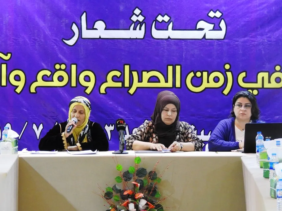 "Women's Forum" calls for participation of women in writing constitution ending Turkish occupation