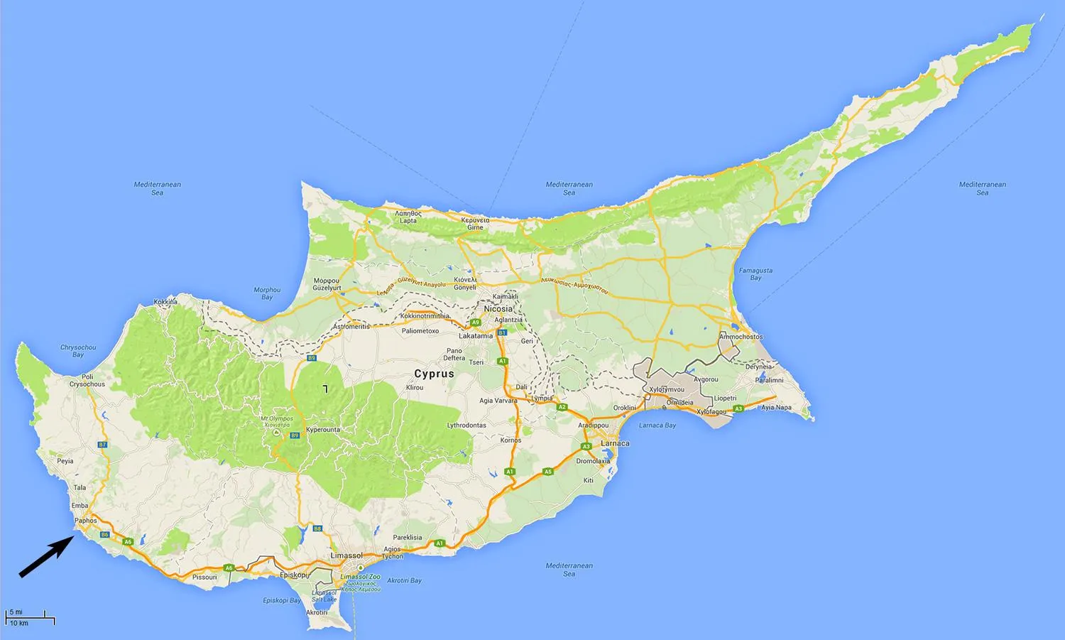 Cyprus takes legal action against companies that violate its economic sphere