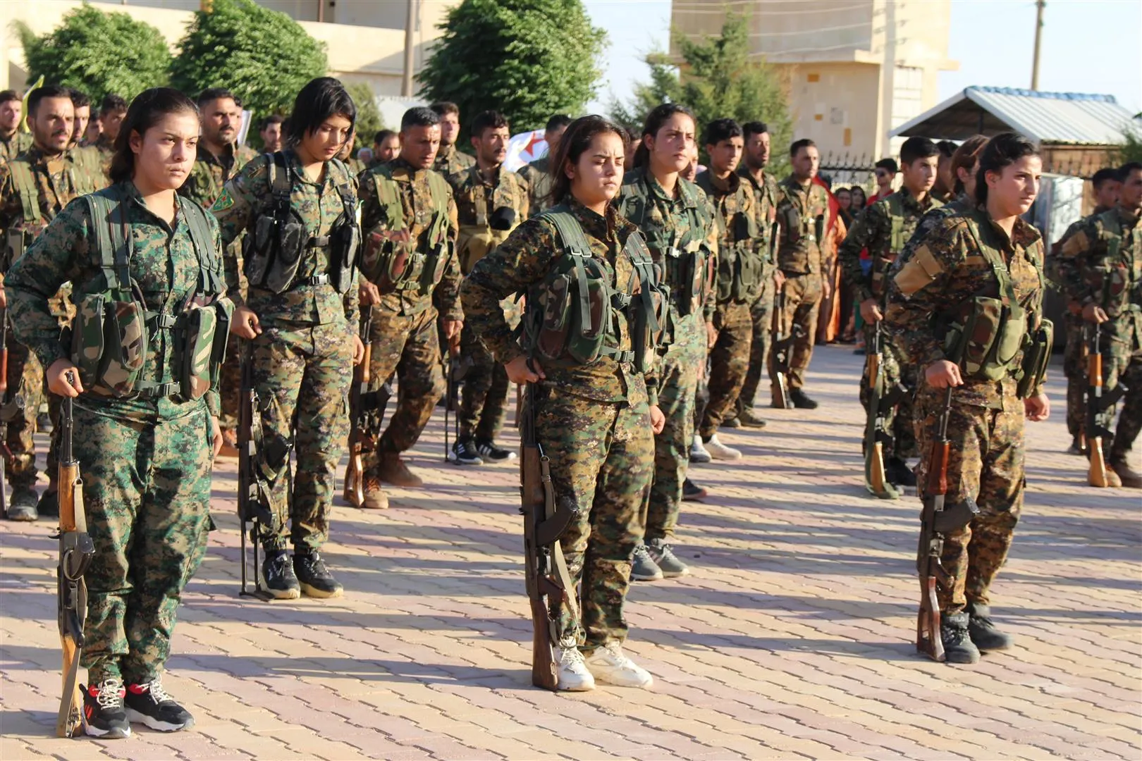 Al-Hasakah disclosed record of martyr Mohammed Mahmoud, bid farewell martyr Mohammed al-MohimidC