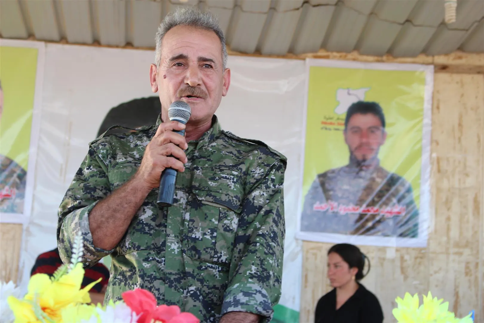 Al-Hasakah disclosed record of martyr Mohammed Mahmoud, bid farewell martyr Mohammed al-MohimidC