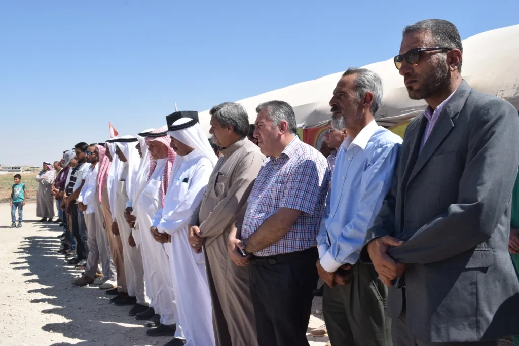 People of Girê Spi become human shields on Turkish border for 10th day