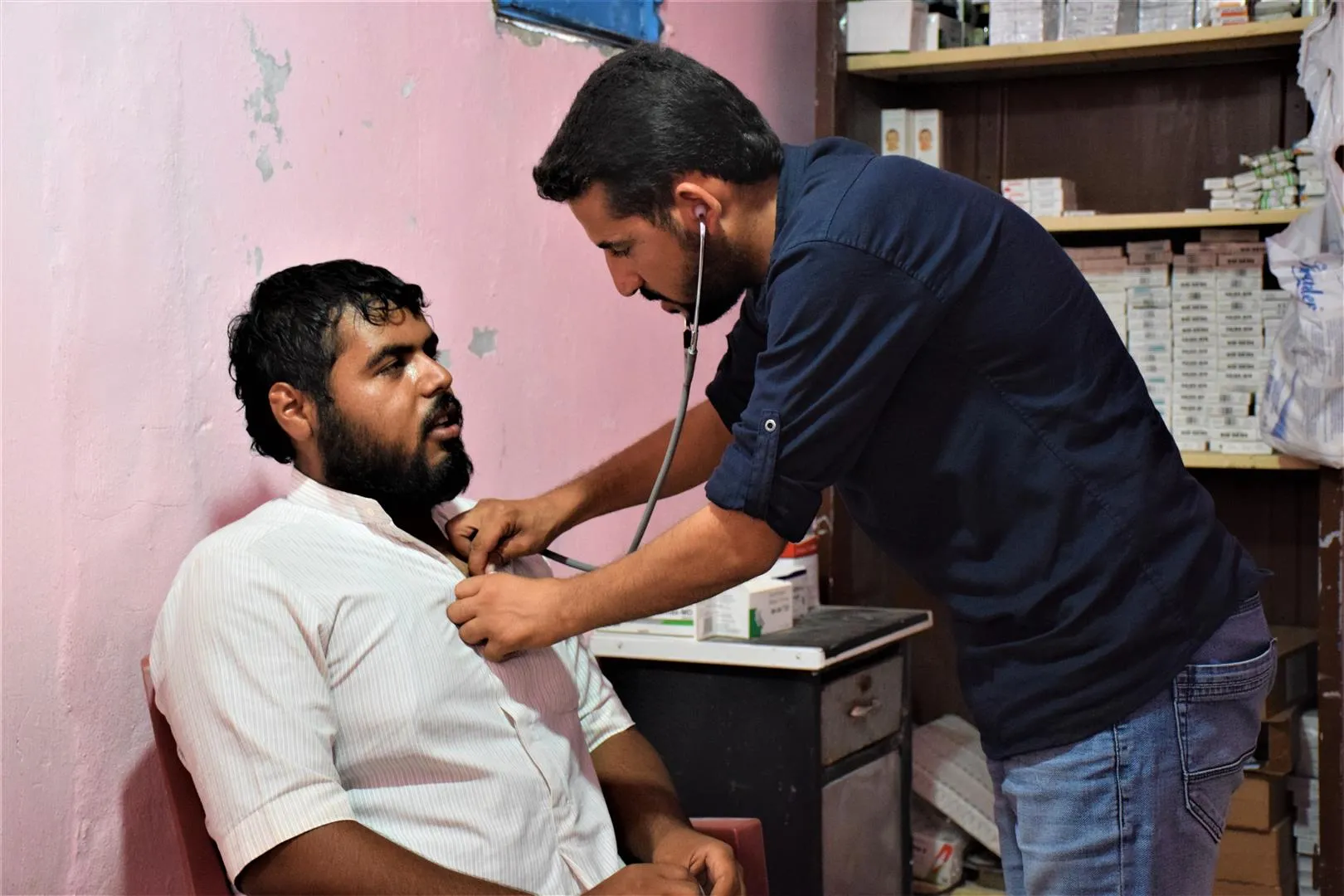 Mabrouka camp's medical point offers great, free services