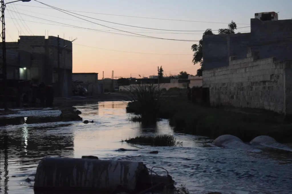 Turkey pollutes two rivers in Tel -Abyed