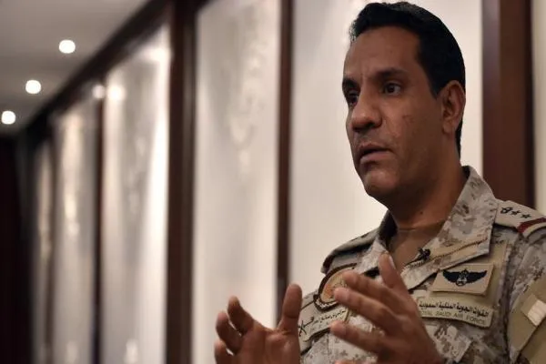 Houthis are attacking King Khalid base, Arab coalition is responding