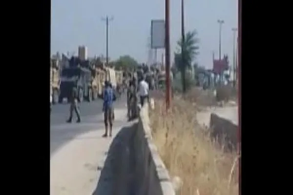 Regime's warplanes directly target military convoy to Turkish occupation army