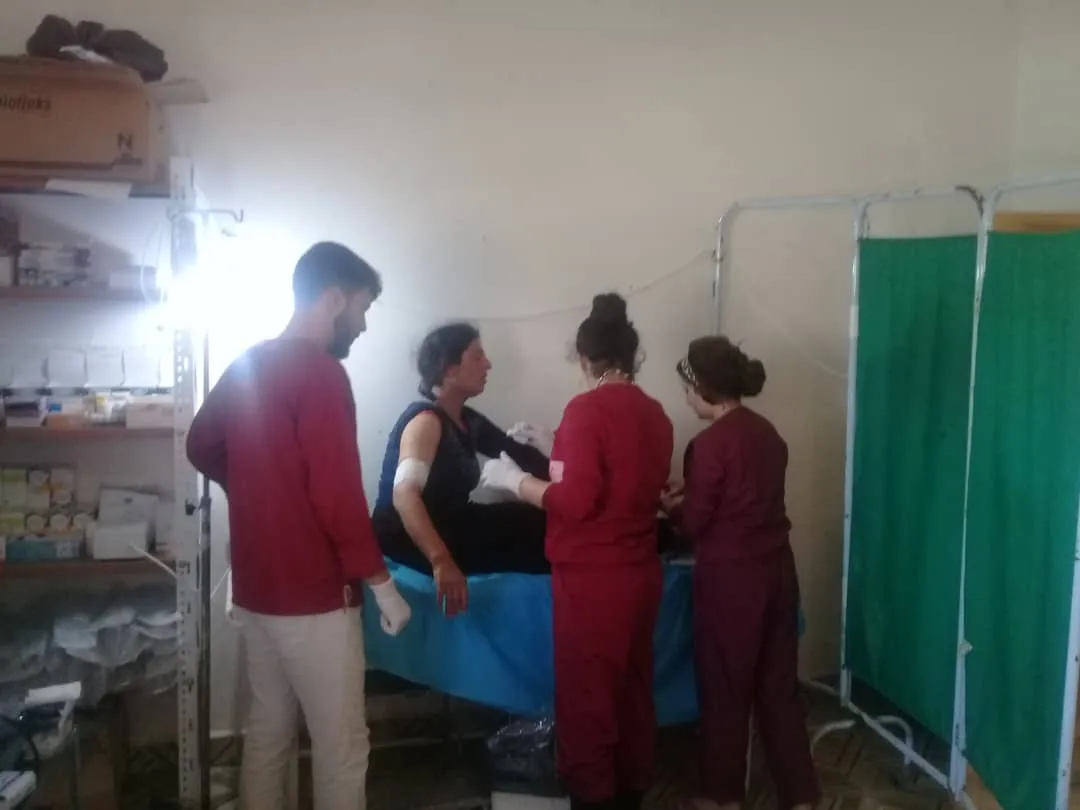 Turkish occupation bombardment continues on Sherawa villages brutally