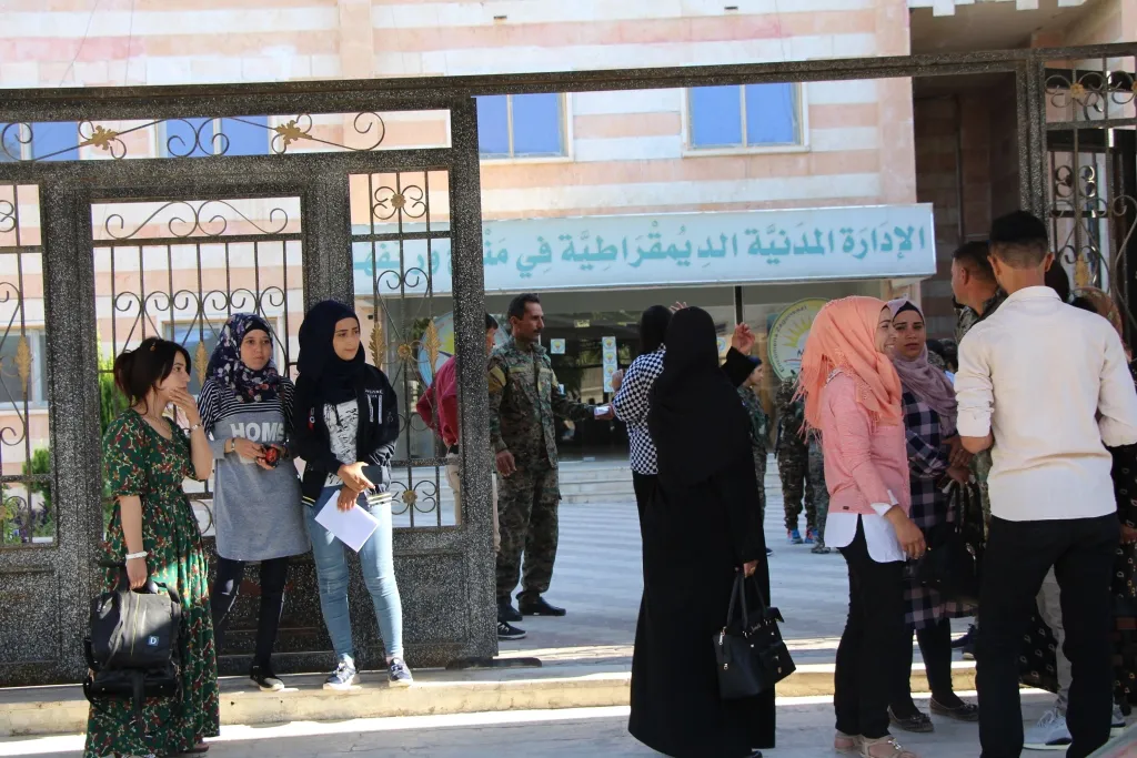 Civil Administration, institutions visit families of martyrs in northeastern Syria